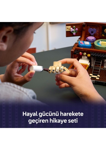 ® Wednesday Şey’in Dairesi 76785 - 10 Yaş ve Üzeri Çocuklar Içincyapım Seti (828 Parça)