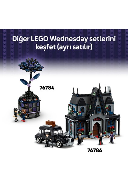® Wednesday Şey’in Dairesi 76785 - 10 Yaş ve Üzeri Çocuklar Içincyapım Seti (828 Parça)