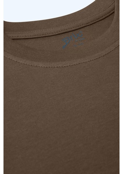 Erkek Çocuk Interlok Uzun Kollu T-Shirt Haki Renk fırsatları