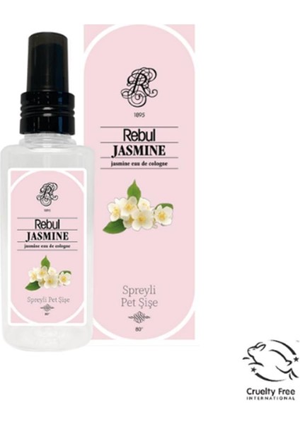 125ML Jasmine Spreyli Kolonya Pet