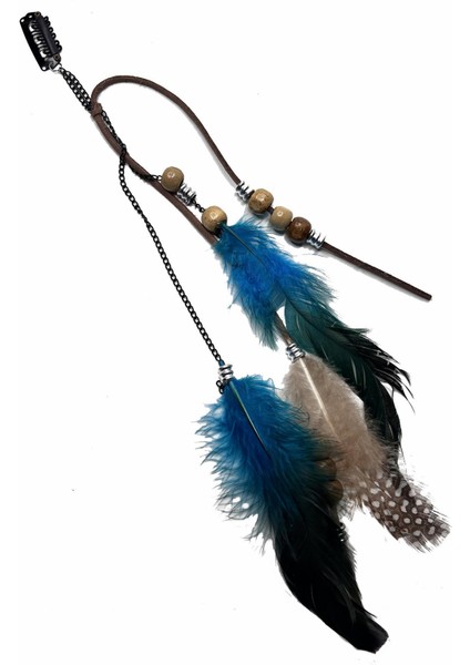 Bohem Tüylü Saç Zinciri Rasta Saç Ipi modelleri