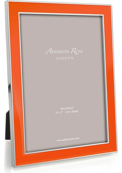 5x7 15MM Orange Enamel