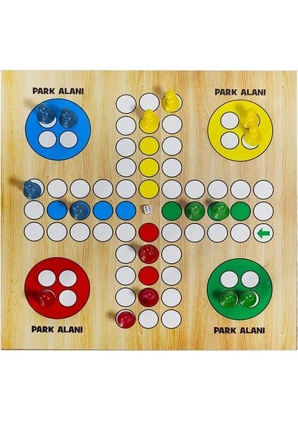 Ahşap Kızma Birader Ludo modelleri