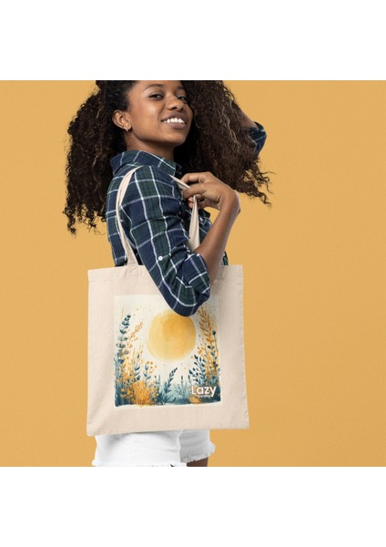 Ekolojik Ham Bez Çanta – Günlük Kullanım ve Alışveriş Için Dayanıklı Kumaş Çanta