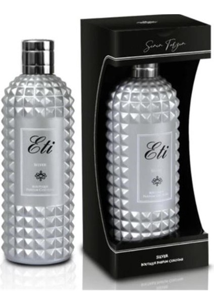 Boutıque Silver Cam Şişe Kolonya 300ML