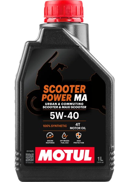 Scooter Power Ma 4t 5W-40(2025)