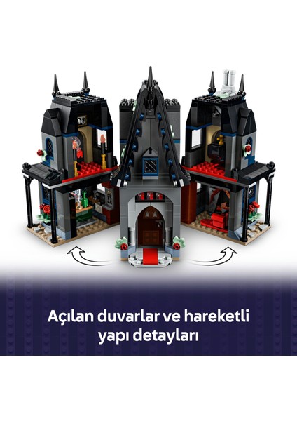 ® Wednesday Morticia’nın Evi 76786 - 10 Yaş ve Üzeri Çocuklar Için Yaratıcı Oyuncak Yapım Seti (1002 Parça)