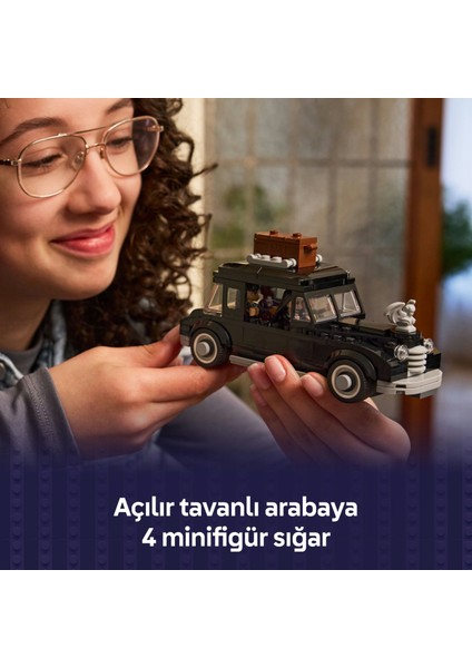 ® Wednesday Morticia’nın Evi 76786 - 10 Yaş ve Üzeri Çocuklar Için Yaratıcı Oyuncak Yapım Seti (1002 Parça)