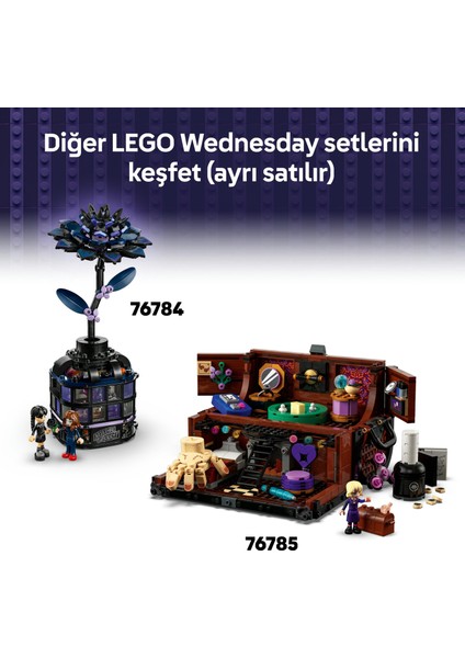 ® Wednesday Morticia’nın Evi 76786 - 10 Yaş ve Üzeri Çocuklar Için Yaratıcı Oyuncak Yapım Seti (1002 Parça)