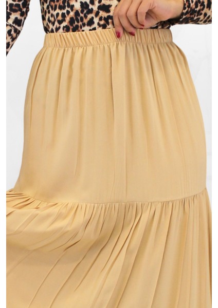 Viskon Kumaş Fırfırlı Uzun Kadın Çingene Etek fiyatları