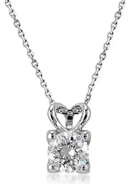 0,40 Karat Pırlanta Tektaş Kolye