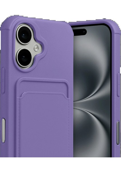 Apple iPhone 17 Kelvin Kartvizitli Silikon - LILA-(5796) - FEİ6448-7294 fiyatları