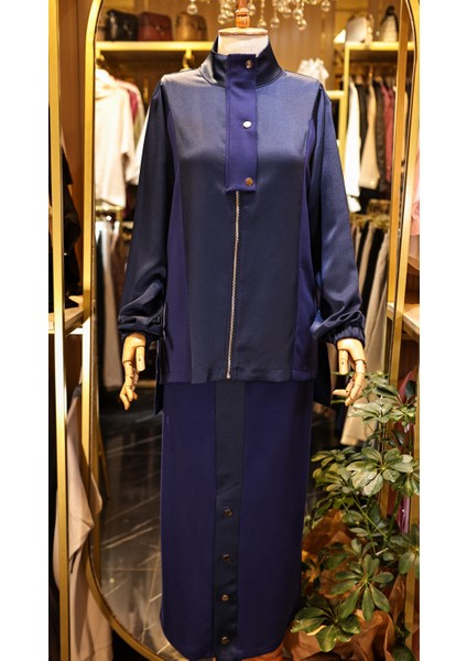 Lacivert Renk Cottone Etekli Takım