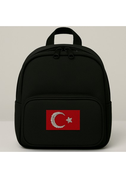 Taşlı Ütülenebilen Veya Sticker Olarak Kullanılabilen Türk Bayrağı fiyatları