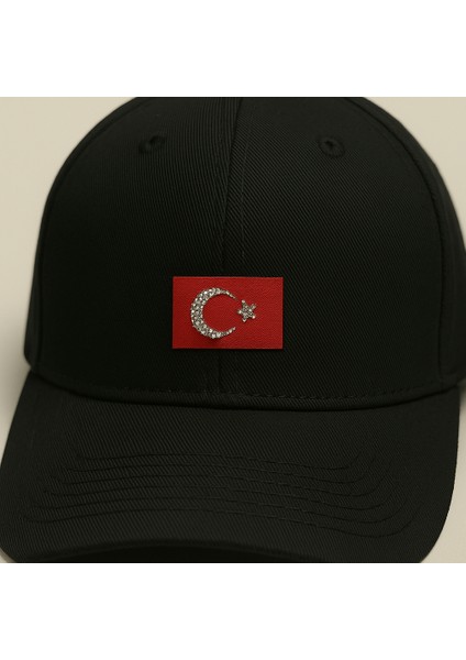 Taşlı Ütülenebilen Veya Sticker Olarak Kullanılabilen Türk Bayrağı fırsatları