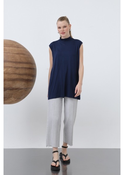 Kadın 40006 Kolsuz Bisiklet Yaka Tunik Boy Içlik fiyatları