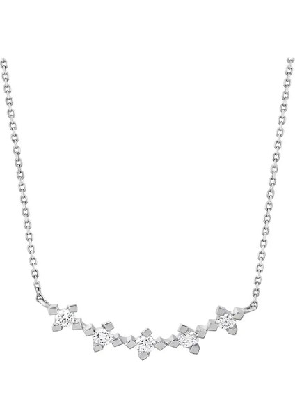 0,45 Karat Pırlanta Beştaş Kolye