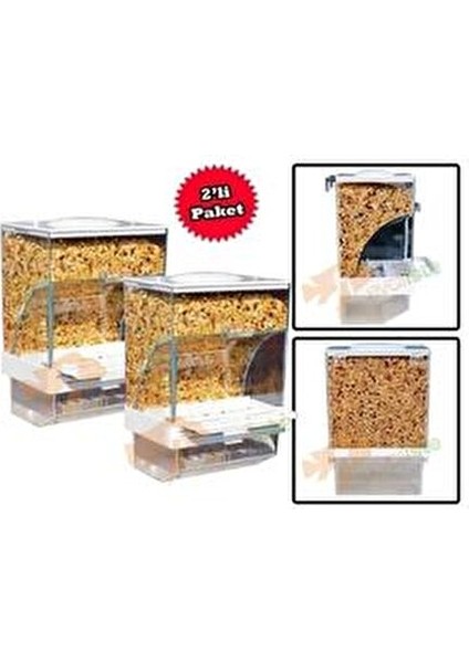 Kuşlar Için Akıllı Yemlik 2ADET