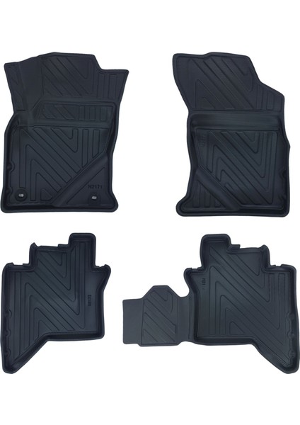 Toyota Hilux 2015 Sonrası 3D Havuzlu Oto Paspas