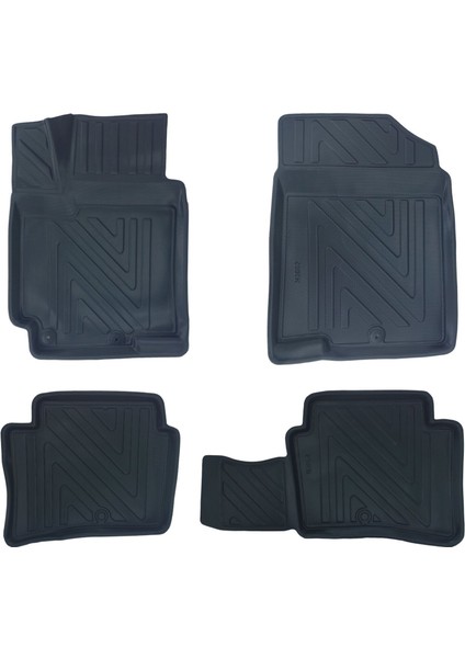 Kia Rio 2011-2017 3D Havuzlu Oto Paspas