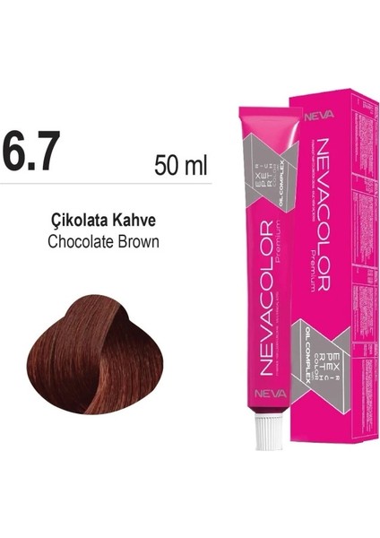 color Saç Boyası 6.7 Çikolata Kahve