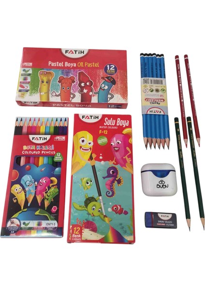 Okul Kırtasiye Seti 21 Parça