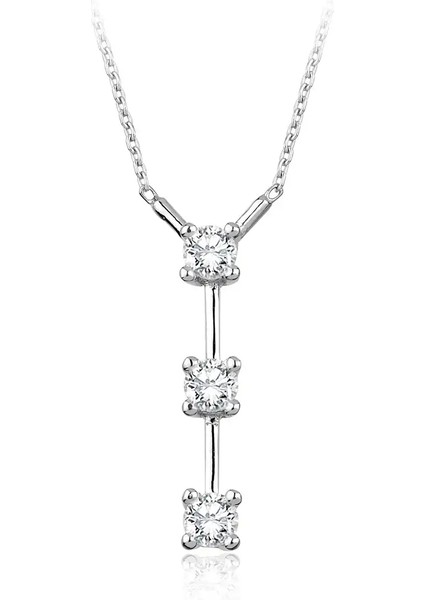 0,50 Karat Pırlanta Tria Kolye