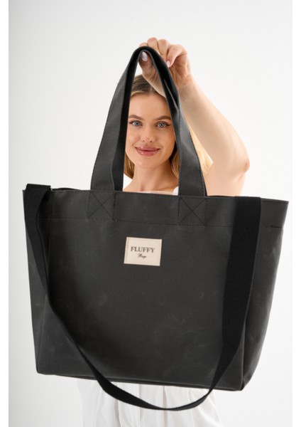 Dark Büyük Boy Mumlu Kanvas Omuz ve El Çantası / Lise ve Üniversite Okul Çantası (En: 32 Boy: 29) modelleri