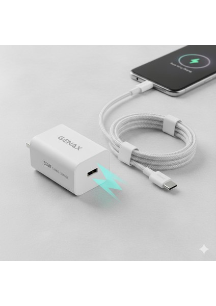 Reeder S21 Pro / S23 Pro / S23 Pro Max Uyumlu 33W USB Type-C Hızlı Şarj Aleti fiyatları
