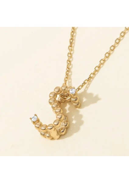 0,02 Karat Pırlanta S Harfi Kolye fiyatları