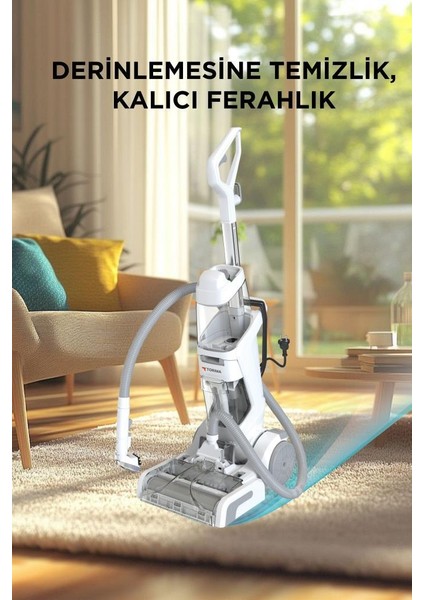 DHY-1000 Beyaz 800W Halı ve Koltuk Yıkama Temizleme Leke Çıkartma Makinesi fiyatları