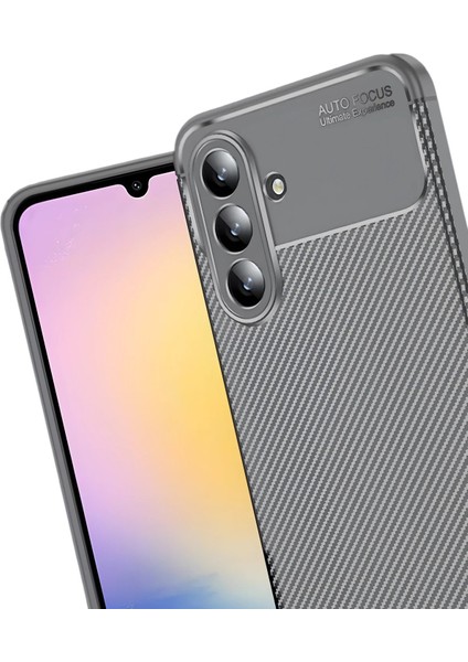 Samsung Galaxy A17 5g Auto Focus Karbon Kapak - GRI-(5796) - FEİ1319-5926 modelleri