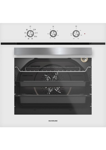 Beyaz 65 cm Ocaklı Dijital Fırınlı Ankastre Set (3481 Flam - CS5700E7W01 - BO6503W01 ) fırsatları