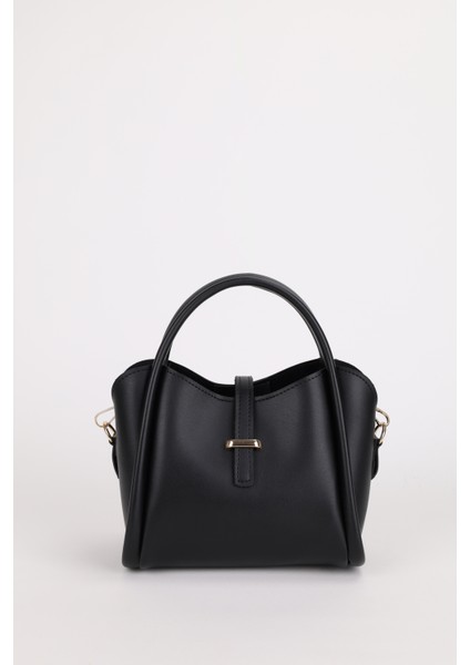 Kadın Üç Bölmeli Tasarım Çıkarılabilir Makyaj Çantalı 2'li El ve Omuz Çantası Roma (siyah , bordo) fiyatları