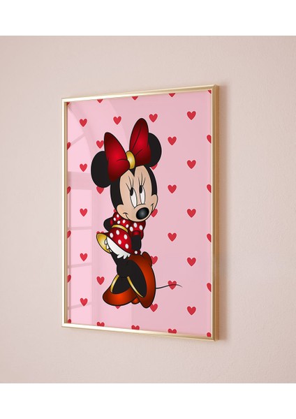 (Çerçevesiz) Minnie Mouse 2li Poster Seti Çerçevesiz Duvar Posteri 2 Adet fırsatları