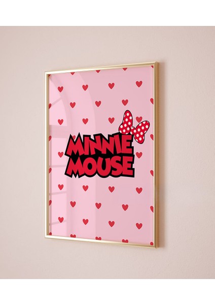 (Çerçevesiz) Minnie Mouse 2li Poster Seti Çerçevesiz Duvar Posteri 2 Adet indirimleri