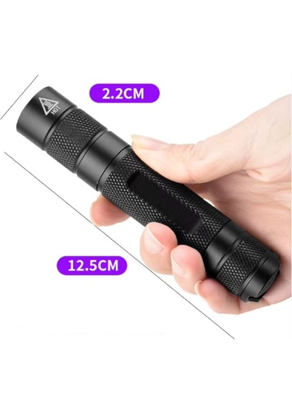 GP-281 Uv Işınlı 365NM 1300MW Hayvan Dışkı Bakteri Para Kontrol Ultraviyole Mor Işıklı Metal Ultraviyole Fener fırsatları