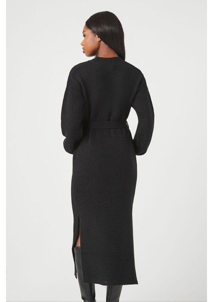 Bağlama Detaylı Midi Triko Elbise indirimleri