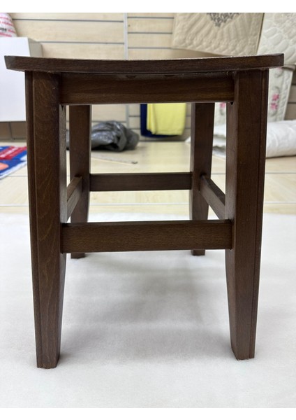 -Ceviz Renk Tabure 45 CM - 1 ADET