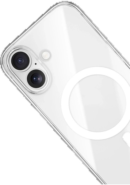 iPhone 17 Kılıf Pc Real Magsafe Kapak - ŞEFFAF-(5796) - FEİ7293-6653 fiyatları