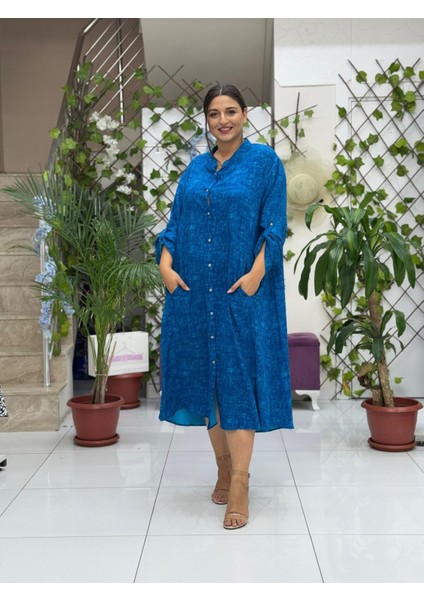 YS81004 Viskon Yasemin Elbise fiyatları