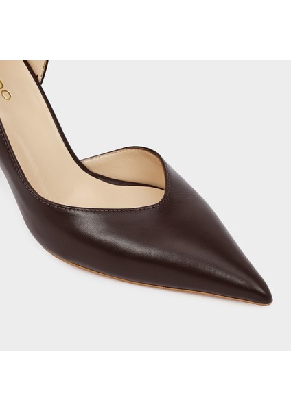 Hokota-Tr Ayakkabı Yüksek Topuklu - Kahverengi