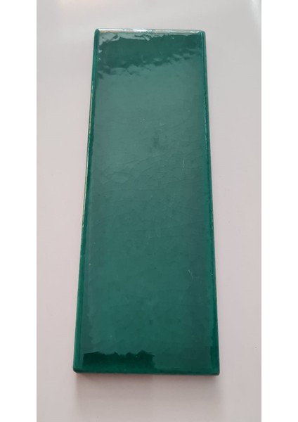 7x21 Cm Düz Yeşil Çini Seramik indirimleri