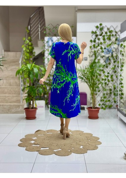 FD17109 Viskon Frida Elbise fırsatları