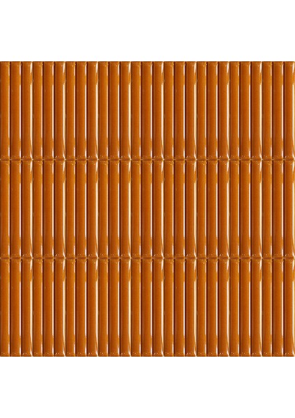 7x21 Cm Bambu Karamel Çini Seramik