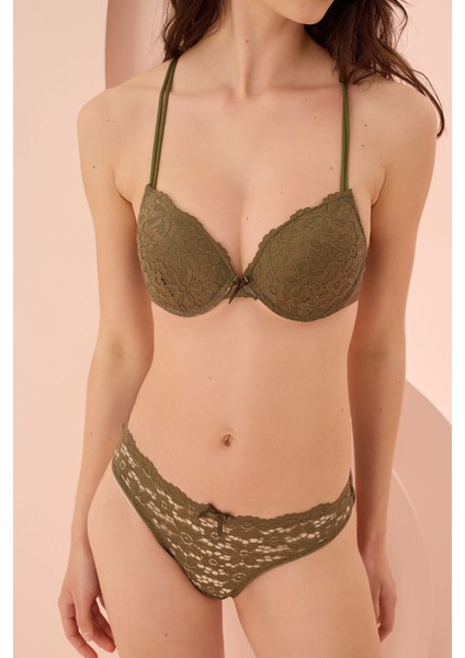 Nbb 4489 B Cup Sırtı Dantell Detaylı Sütyen Kilot Takımı modelleri