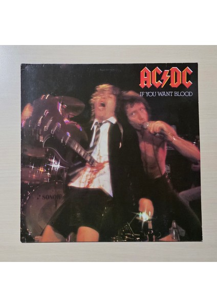 Ac/dc - If You Want Blood You've Got It - 1978 - Dönem Baskı Plak - Longplay - Lp
