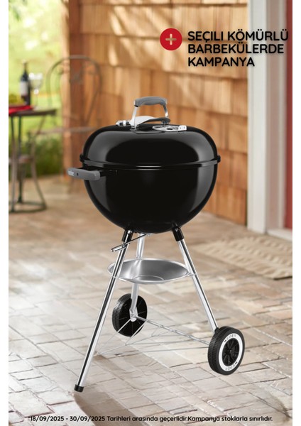 Classic Kettle 47 Cm Kömürlü Mangal Siyah