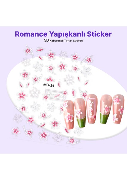 Stc-Mo-24 - Romance Yapışkanlı Sticker