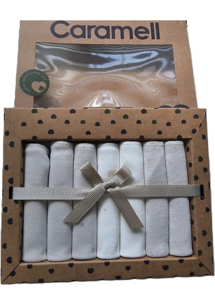 My Baby Kumsal Coton 7li Bebek Ağız Silme Mendili Yeni Sezon Sevimli Ayıcık Cok Renkli 1471